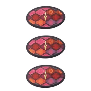 آویز حوله طرح بیضی کد A635 بسته 3 عددی