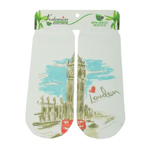  جوراب دخترانه کاتامینو طرح ساعت 