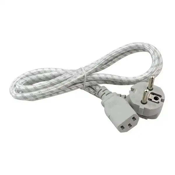 کابل برق 3 پین منبع تغذیه مدل C220 طول 1.5 متر