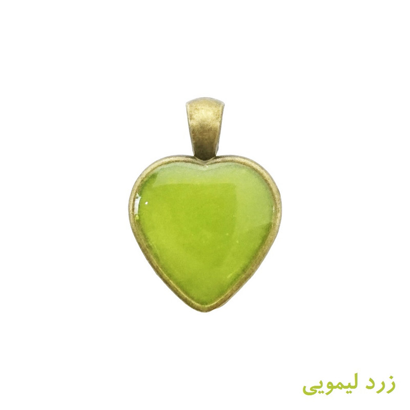 آویز گردنبند دخترانه طرح قلب مدل BO0007