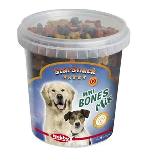 تشویقی نوبی مدل Bones mix_500 وزن 500 گرم
