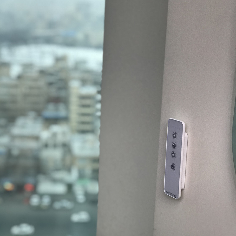 موتور پرده شارژی نوو مدل KR25