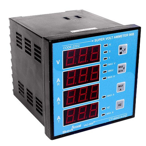 سوپر ولت آمپرمتر شيوا امواج مدل VAD-96B