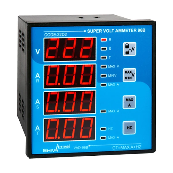 سوپر ولت آمپرمتر شيوا امواج مدل VAD-96B