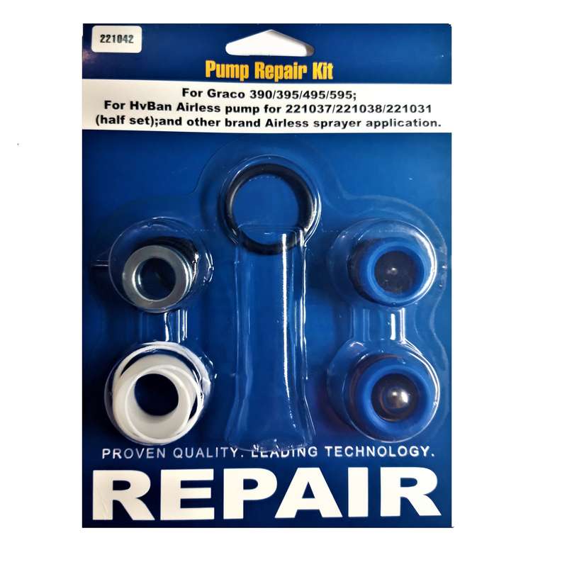 کیت تعمیراتی پمپ رنگ پاشی کد 221042 کیت تعمیراتی پمپ رنگ پاشی کد 221042