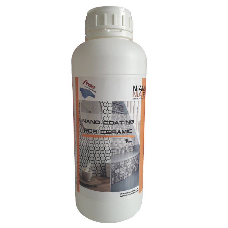 محلول آب گریز سرامیک نانونیا مدل nia79 حجم 1 لیتر