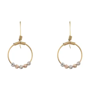 گوشواره طلا 18 عیار زنانه آلند کد H66