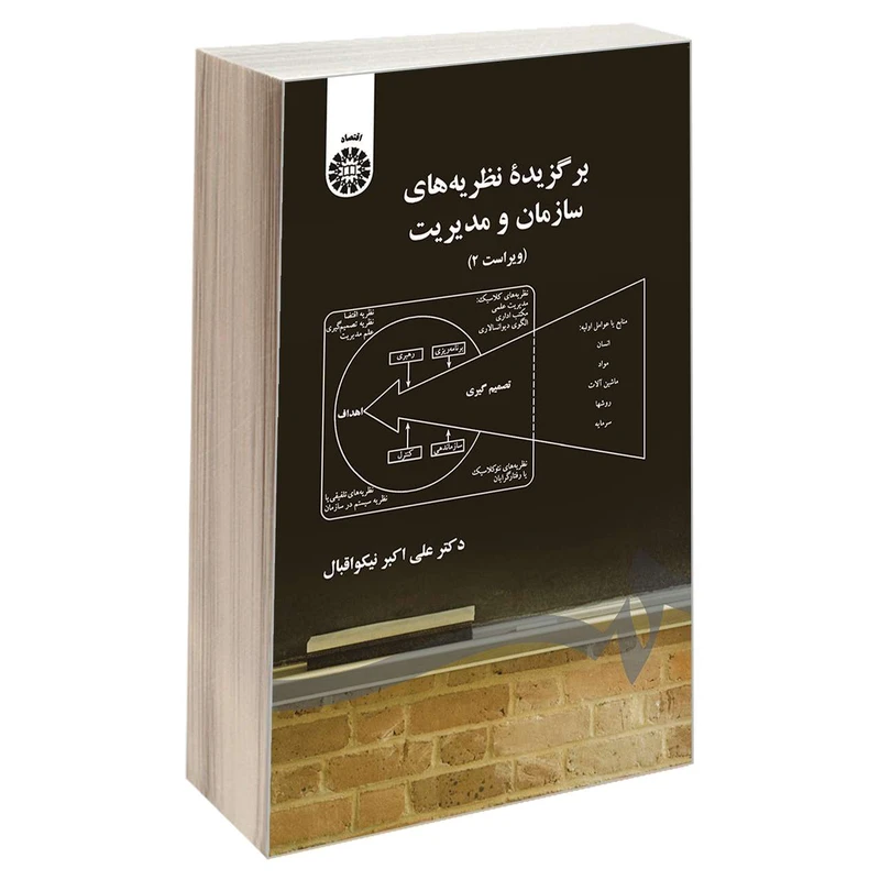 کتاب برگزیده‌ نظریه‌ های سازمان و مدیریت اثر دکتر علی اکبر نیکواقبال نشر سمت