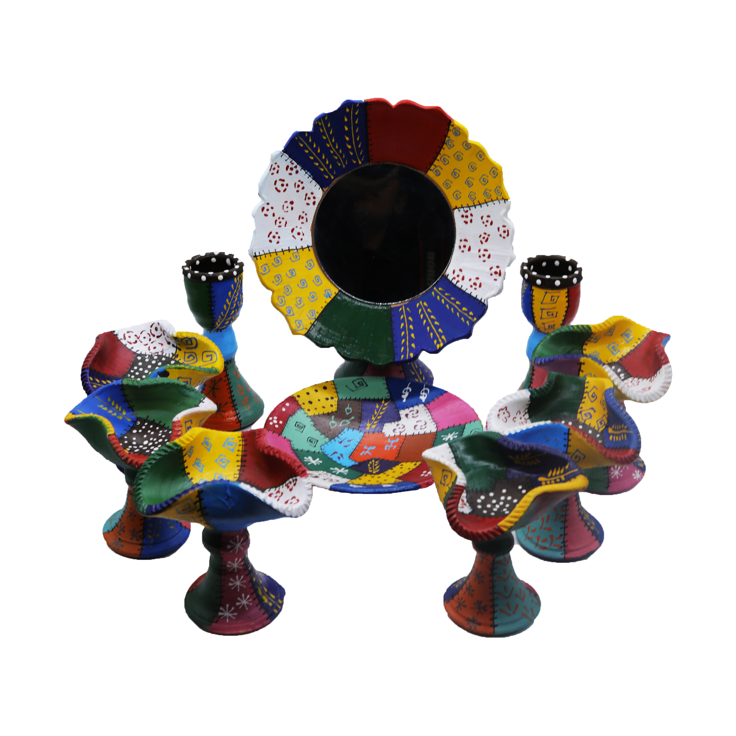 مجموعه ظروف هفت سین 10 پارچه کد 7766