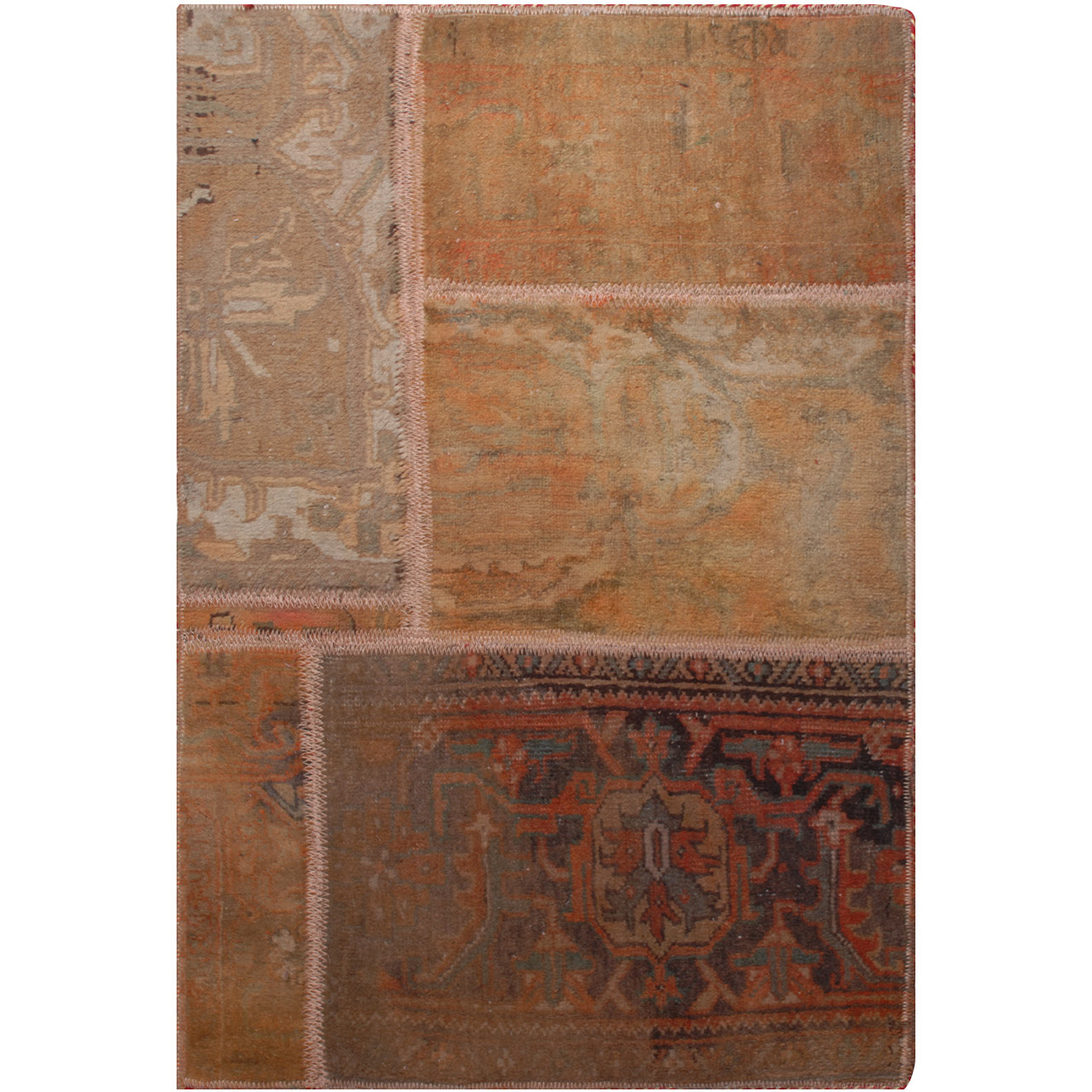 کلاژ فرش دستبافت یک متری فرش هریس کد 101568