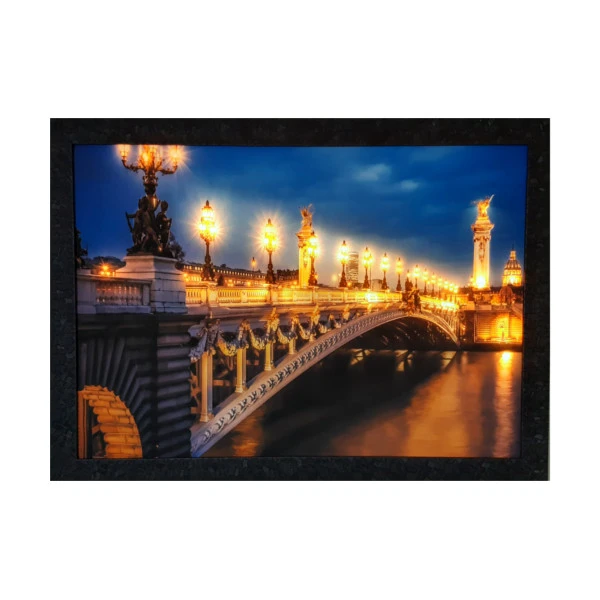 تابلو نوری طرح پل الکساندر سوم پاریس کد sh-236