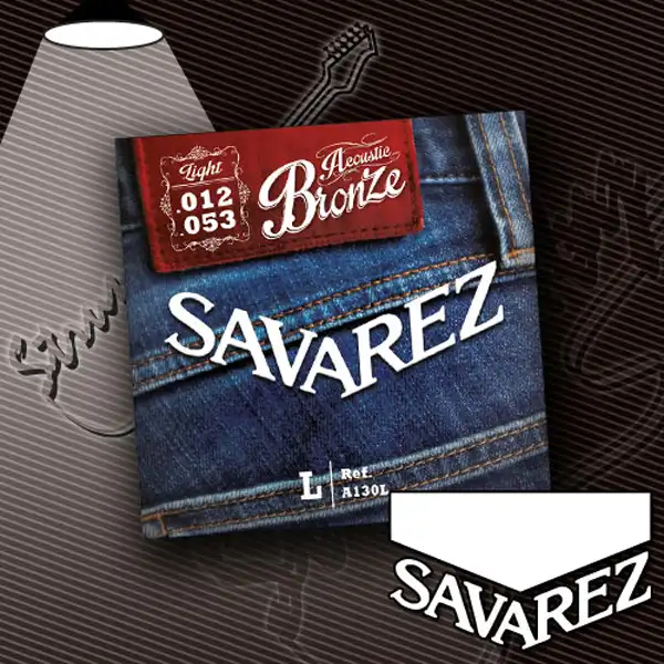 سیم گیتار آکوستیک ساوارز مدل A130L