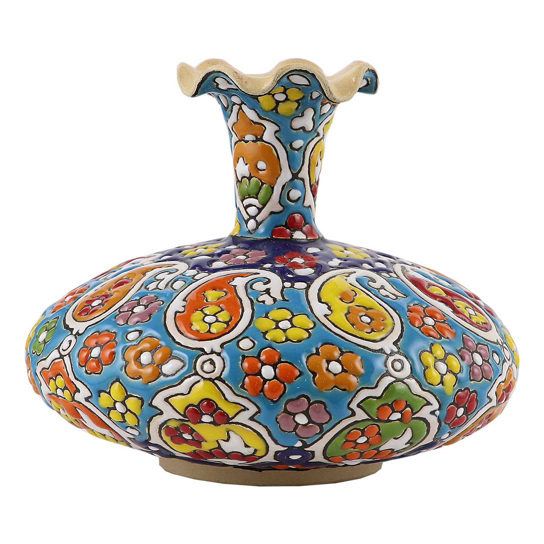  گلدان میناکاری مدل A06