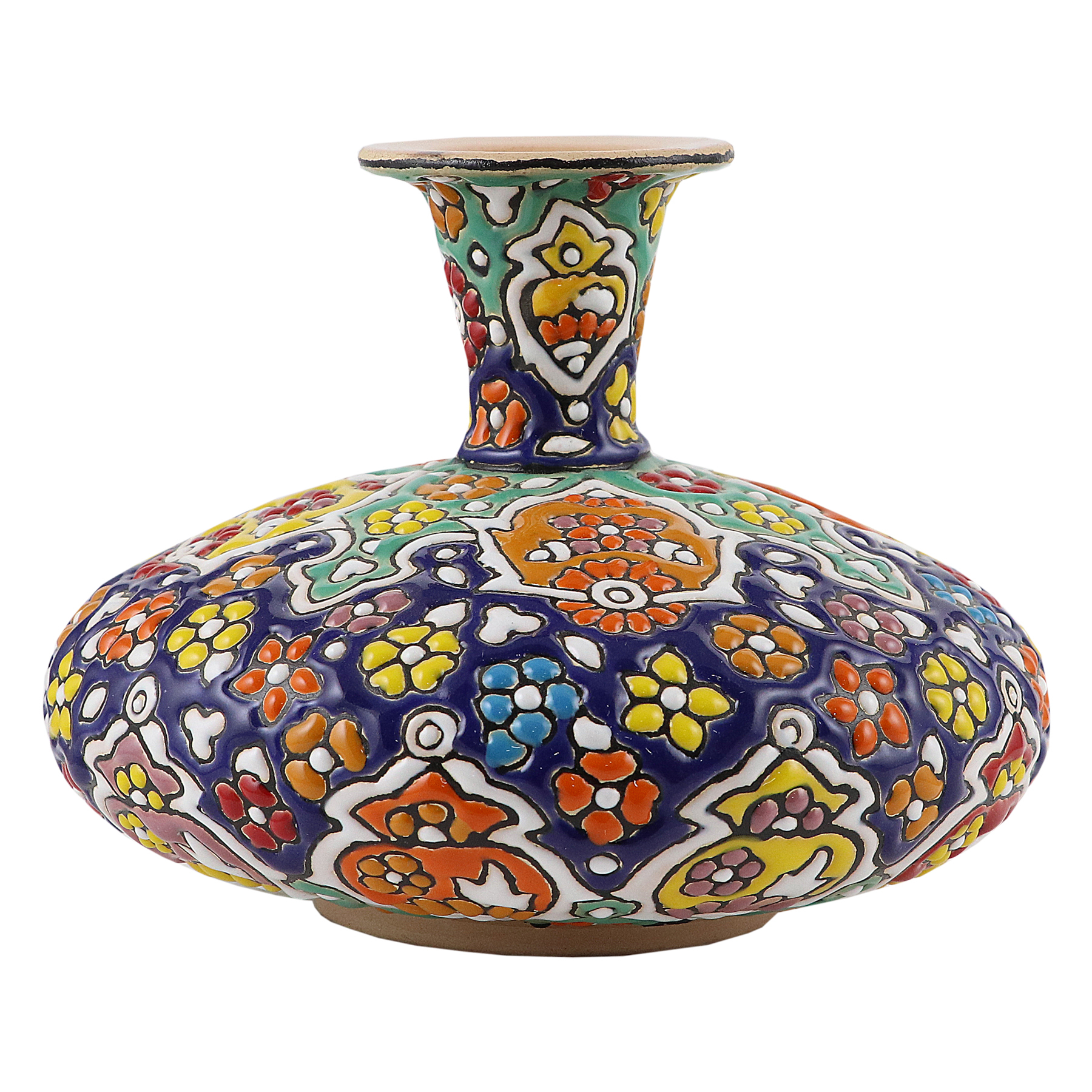  گلدان میناکاری مدل A07