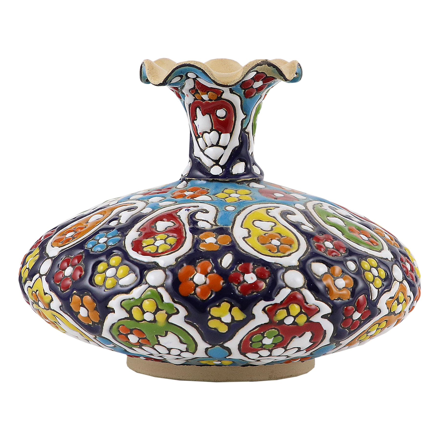  گلدان میناکاری مدل A09