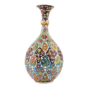 گلدان میناکاری سفالی مدل H02