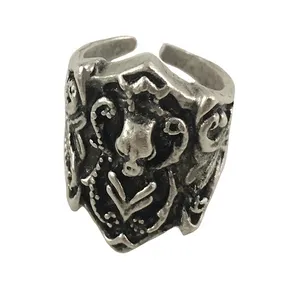 انگشتر مردانه طرح اسکلت کد a119