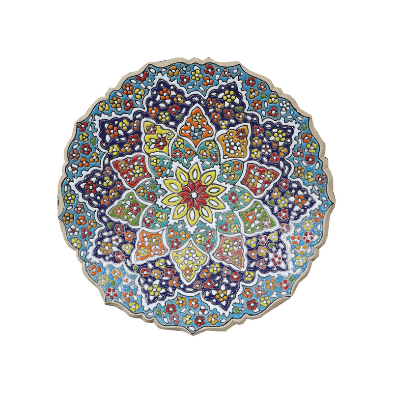 میوه خوری میناکاری سفالی مدل M20M1t