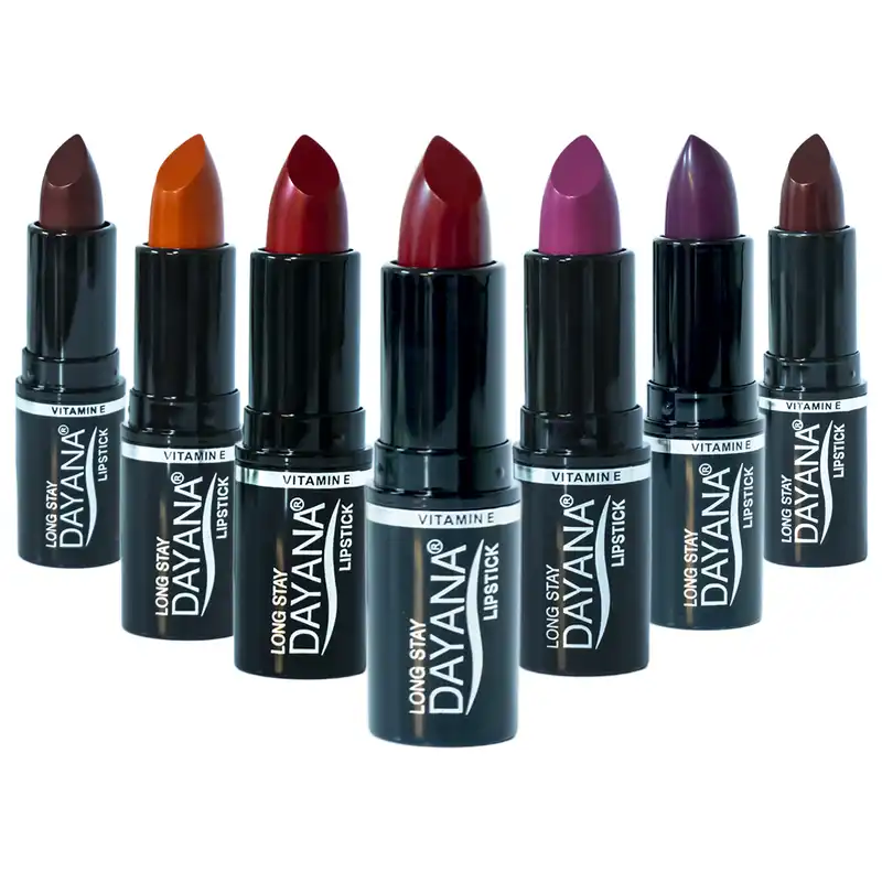 رژ لب جامد دایانا مدل Long Stay کد 32 مجموعه 7 عددی