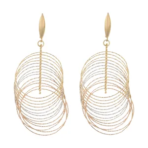 گوشواره طلا 18 عیار زنانه آلند کد H74