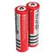 آنباکس باتری لیتیوم یون قابل شارژ اولترا فایت مدل 18650 ظرفیت 6800 میلی آمپر ساعت بسته دو عددی در تاریخ ۰۱ دی ۱۴۰۰