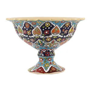 میوه خوری میناکاری سفالی مدل M10M3g