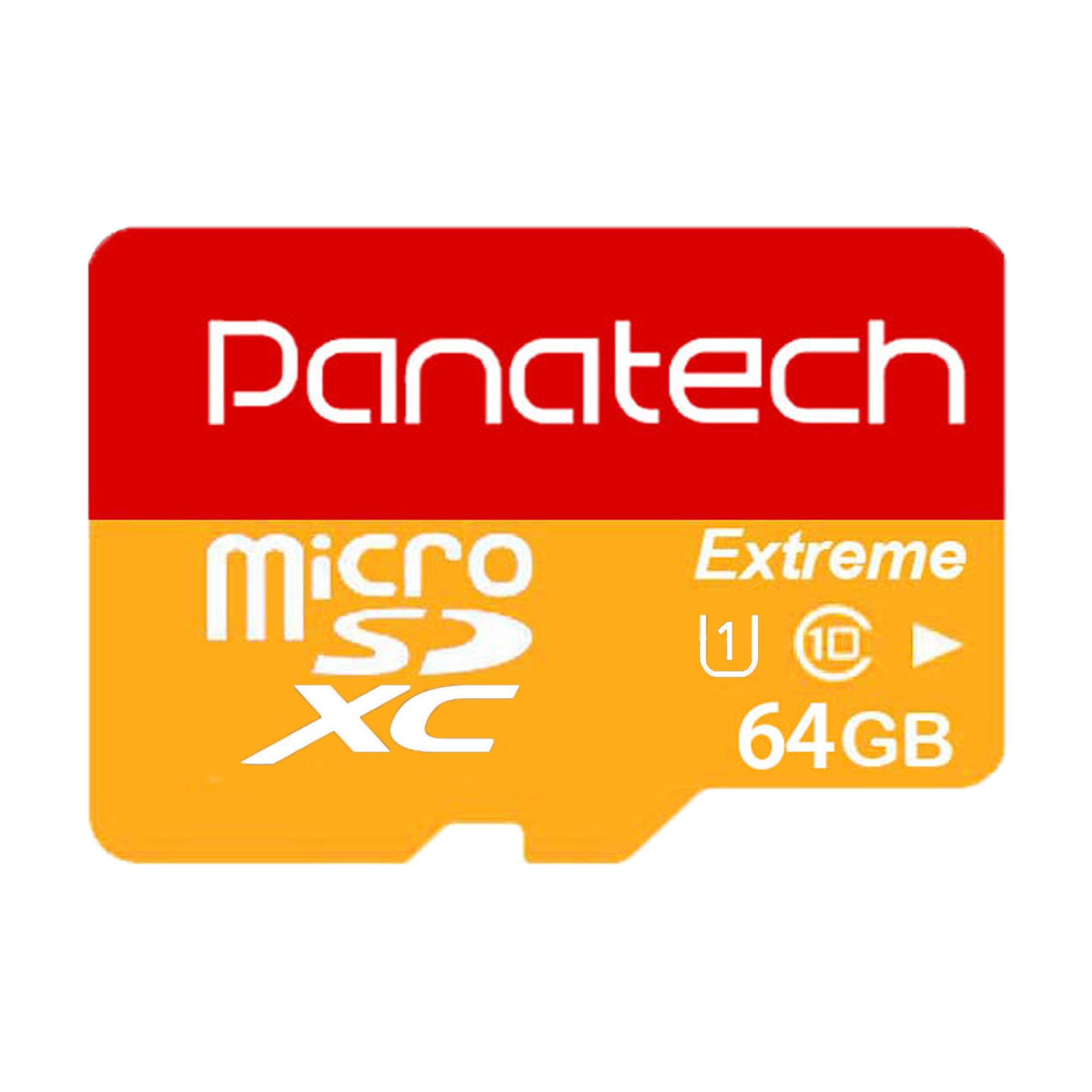 کارت حافظه microSDXC پاناتک مدل Extreme کلاس 10 استاندارد UHS-I U1 سرعت 30MBps ظرفیت 64 گیگابایت