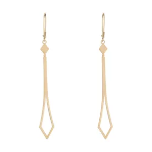 گوشواره طلا 18 عیار زنانه آلند کد H79