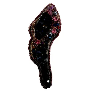   گل سینه زنانه طرح گل شیپوری کد GOL072