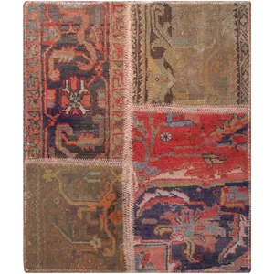 پادری کلاژ فرش هریس کد 101583 سایز 66 × 79 سانتی متر