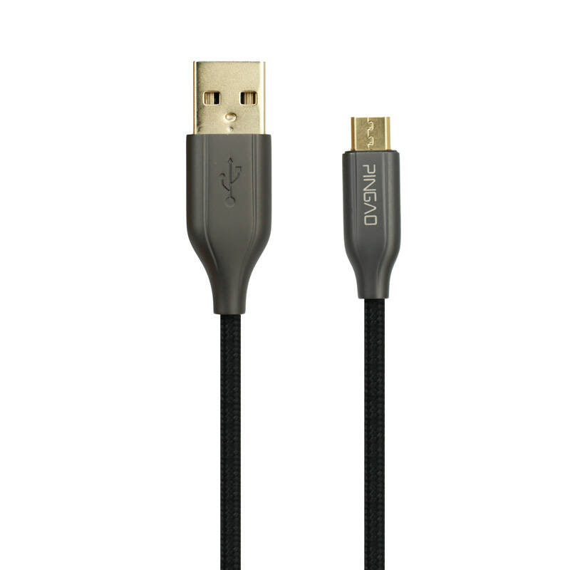 کابل تبدیل USB به microUSB پینگائو کد 1012782 طول 1 متر