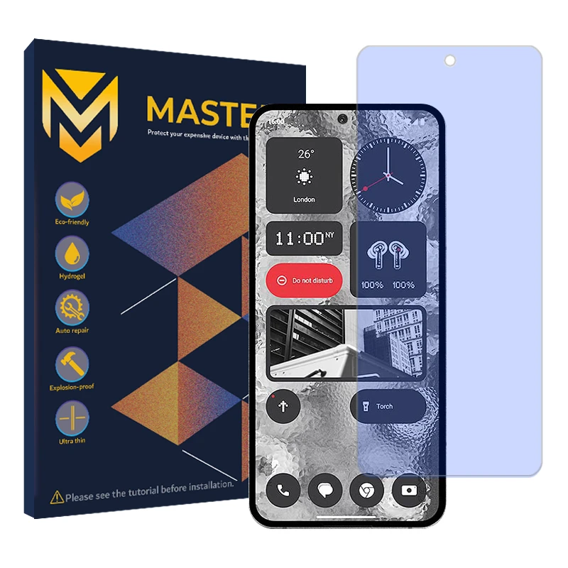 محافظ صفحه نمایش آنتی بلو مستر مدل Resistant مناسب برای گوشی موبایل ناتینگ فون 2