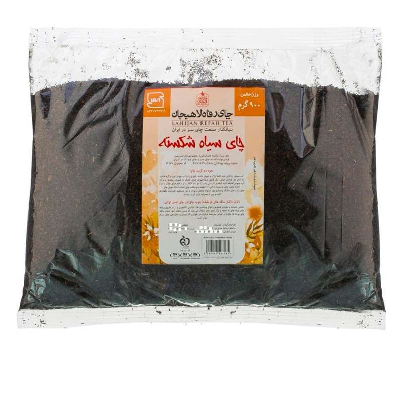 چای سیاه شکسته  رفاه لاهیجان - 900 گرم