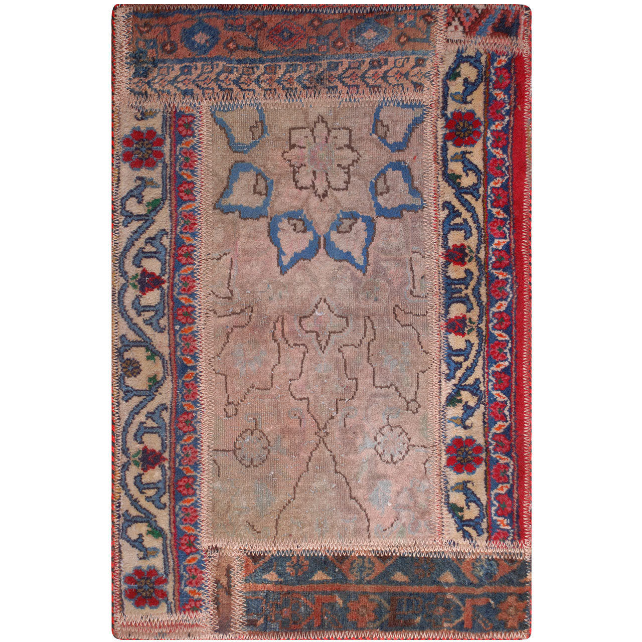 پادری کلاژ فرش هریس کد 101585 سایز 62 × 94 سانتی متر