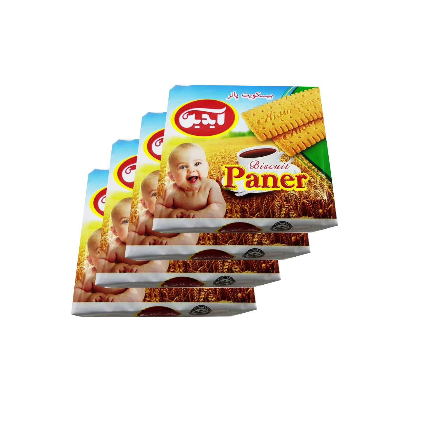 بیسکویت مادر آیدین - 100 گرم بسته 24 عددی