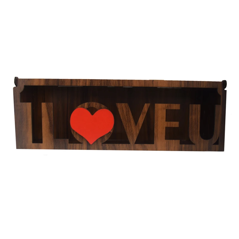 جعبه هدیه طرح I LOVE U کد 260-DH