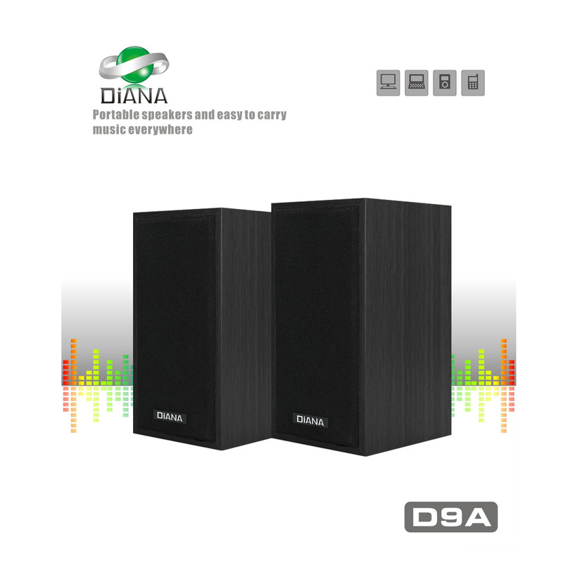 اسپیکر  دسکتاپ دیانا مدل D9A 1