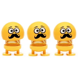 عروسک فنری طرح ایموجی مدل L2 بسته 3 عددی