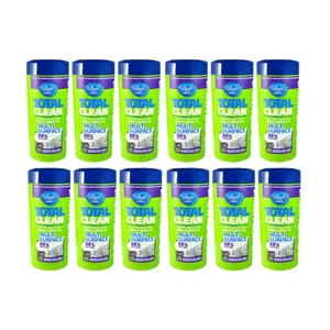 دستمال مرطوب تمیزکننده سطوح دافی مدل 12ANTIBACTERIAL مجموعه 12 عددی