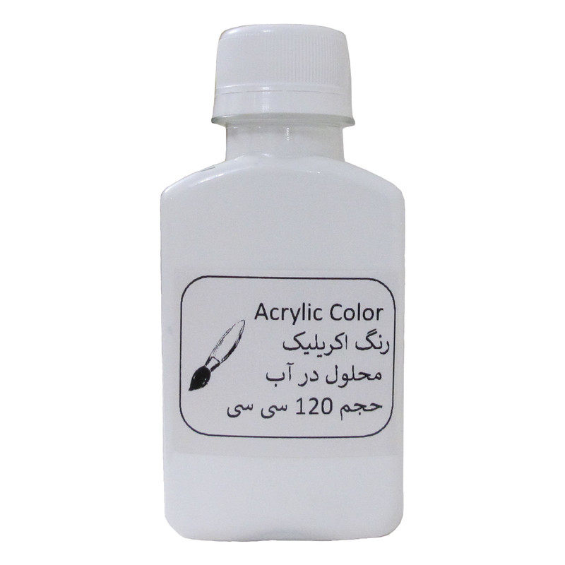 رنگ اکریلیک کد 1 حجم ۱۲۰ میلی لیتر رنگ اکریلیک کد 1 حجم ۱۲۰ میلی لیتر