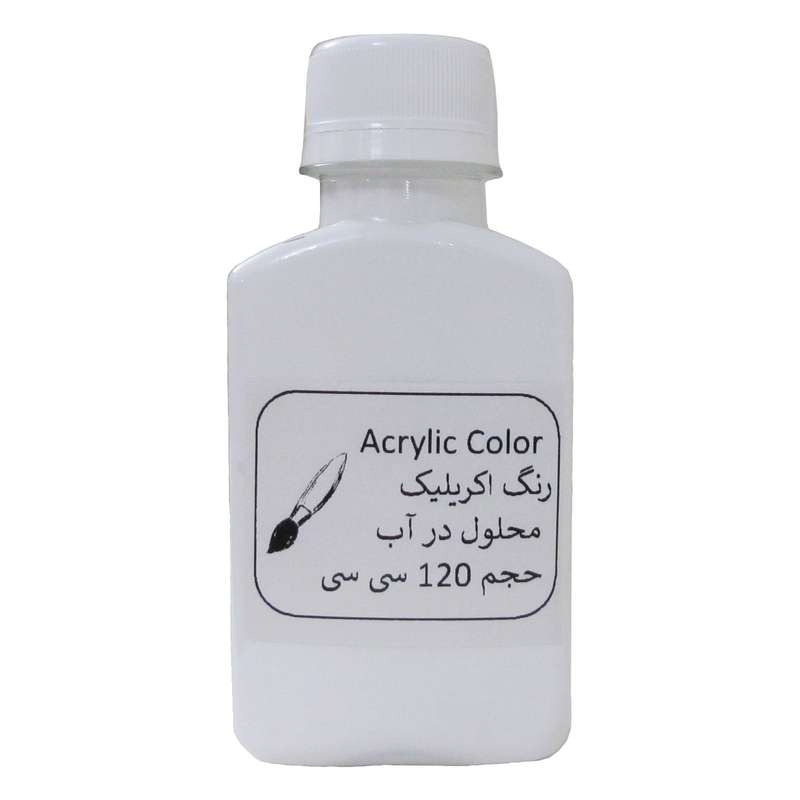 رنگ اکریلیک کد 1 حجم ۱۲۰ میلی لیتر رنگ اکریلیک کد 1 حجم ۱۲۰ میلی لیتر
