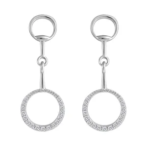 گوشواره نقره زنانه اقلیمه کد EN473