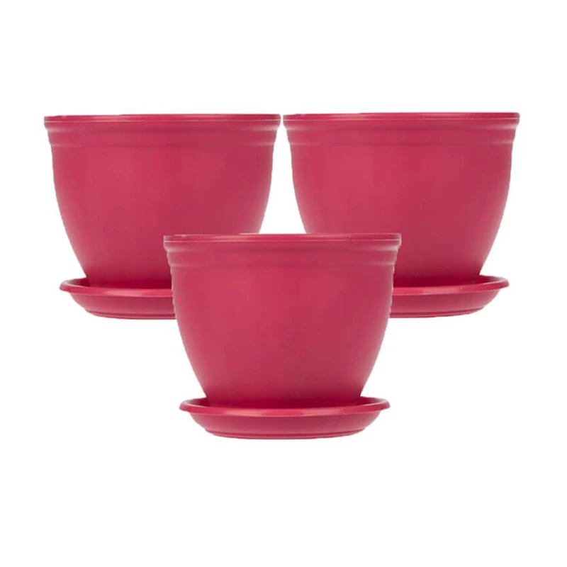 گلدان شهر آذین مدل 3017 مجموعه 3 عددی