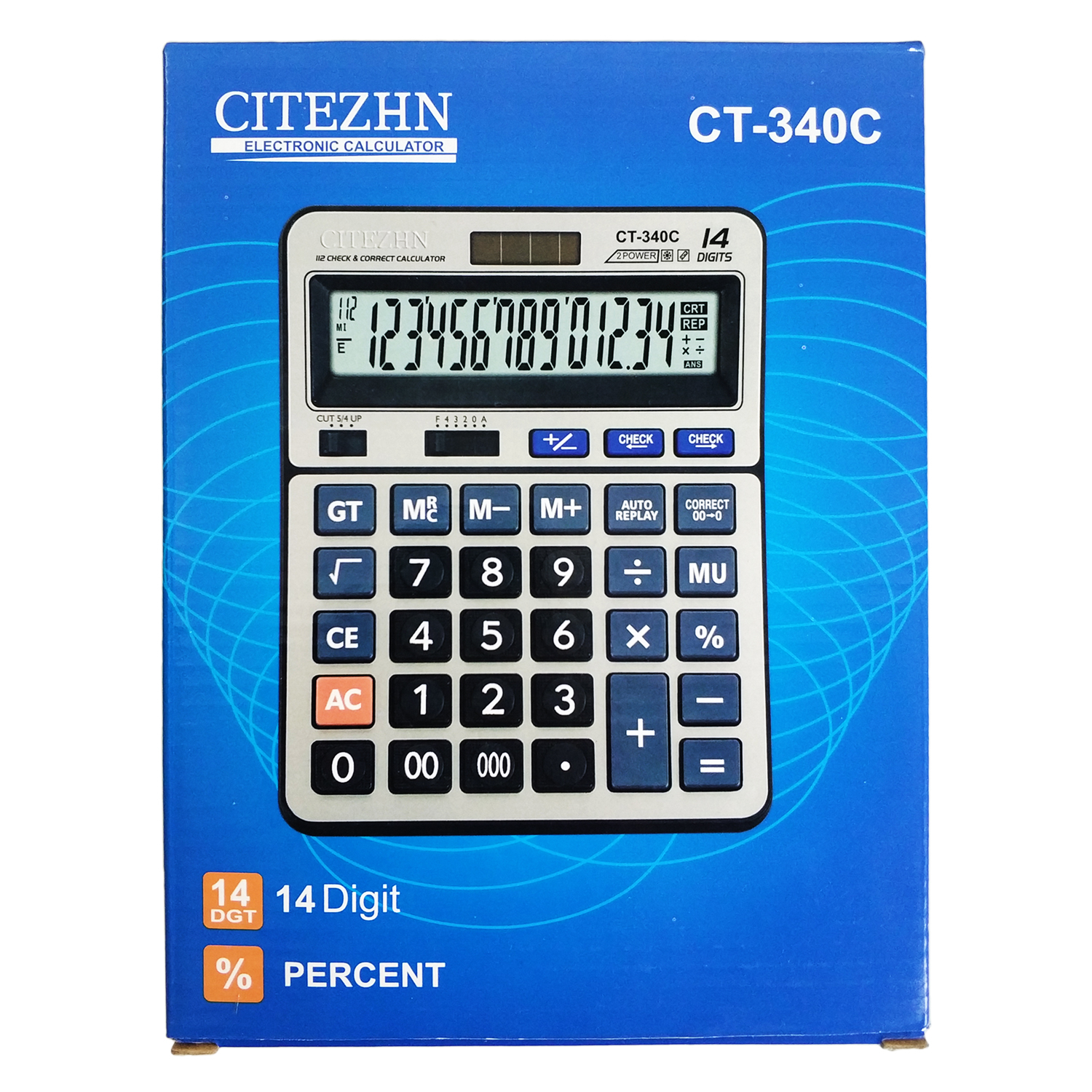 ماشین حساب سیتژن مدل CT-340C ماشین حساب سیتژن مدل CT-340C