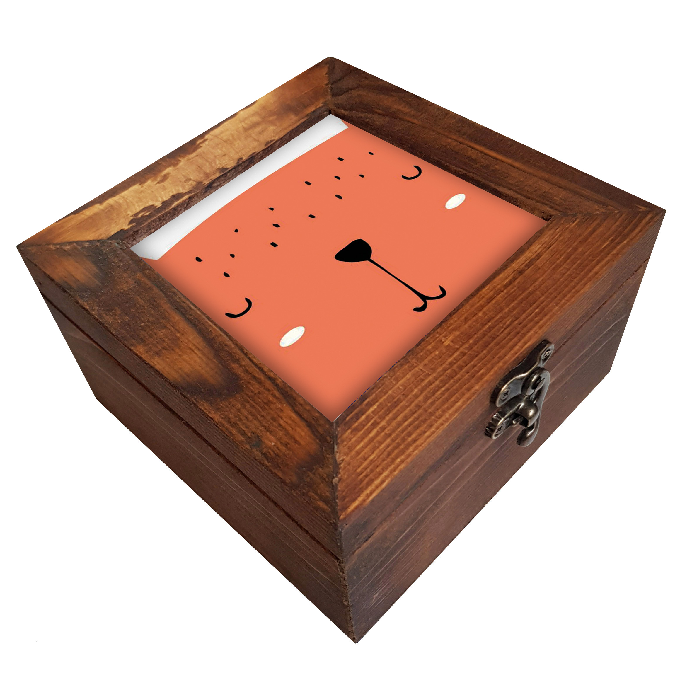  جعبه هدیه چوبی کد A70