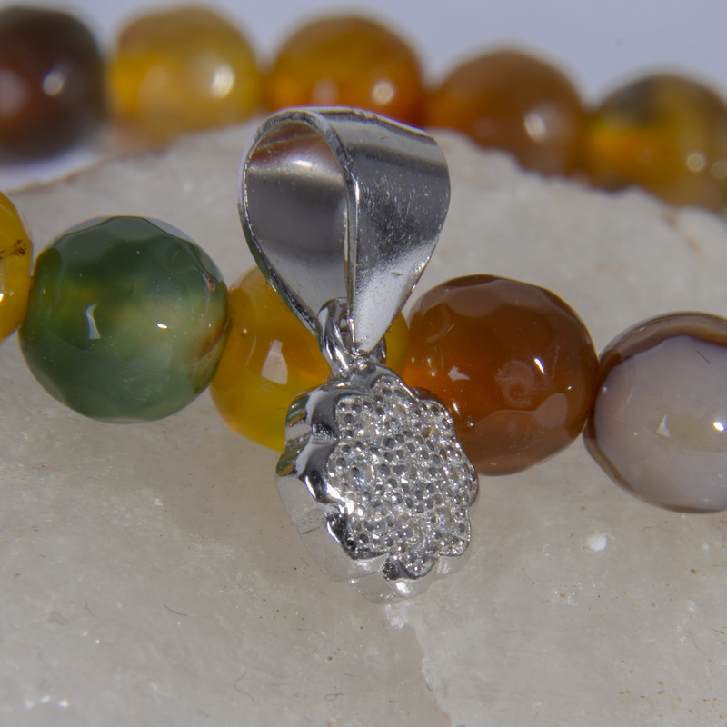 آویز گردنبند نقره زنانه بازرگانی میلادی کد PKR_017 آویز گردنبند نقره زنانه بازرگانی میلادی کد PKR_017