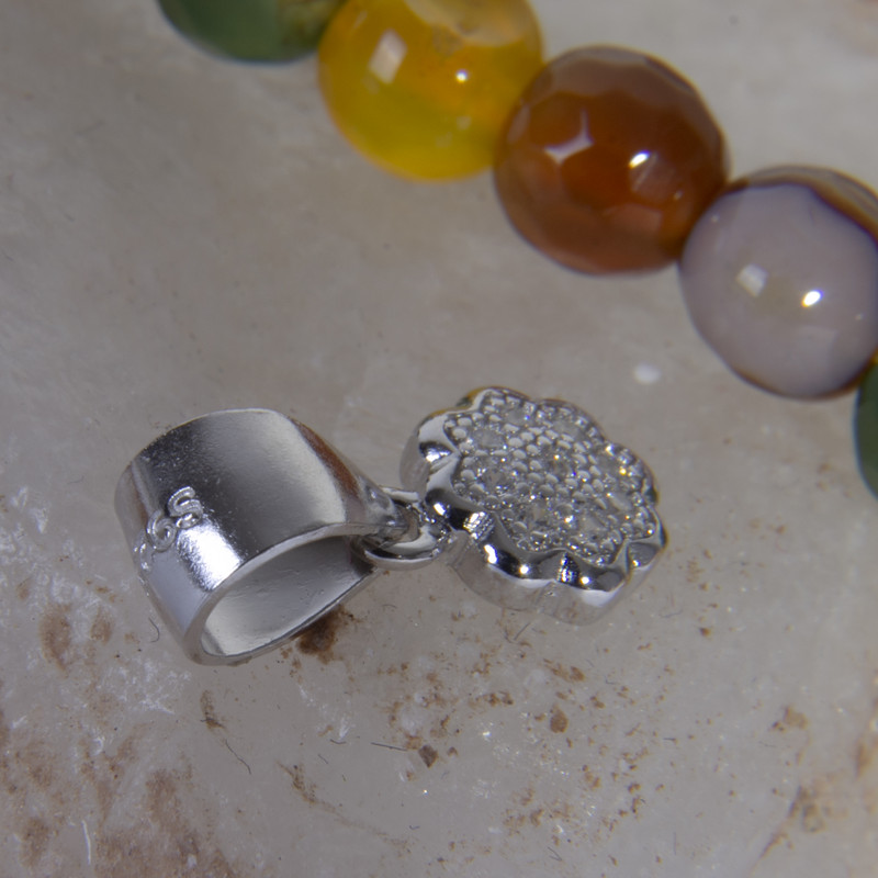 آویز گردنبند نقره زنانه بازرگانی میلادی کد PKR_017 آویز گردنبند نقره زنانه بازرگانی میلادی کد PKR_017