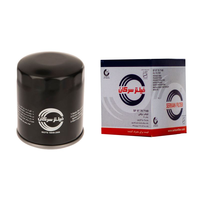 فیلتر روغن خودرو سرکان مدل SF7140