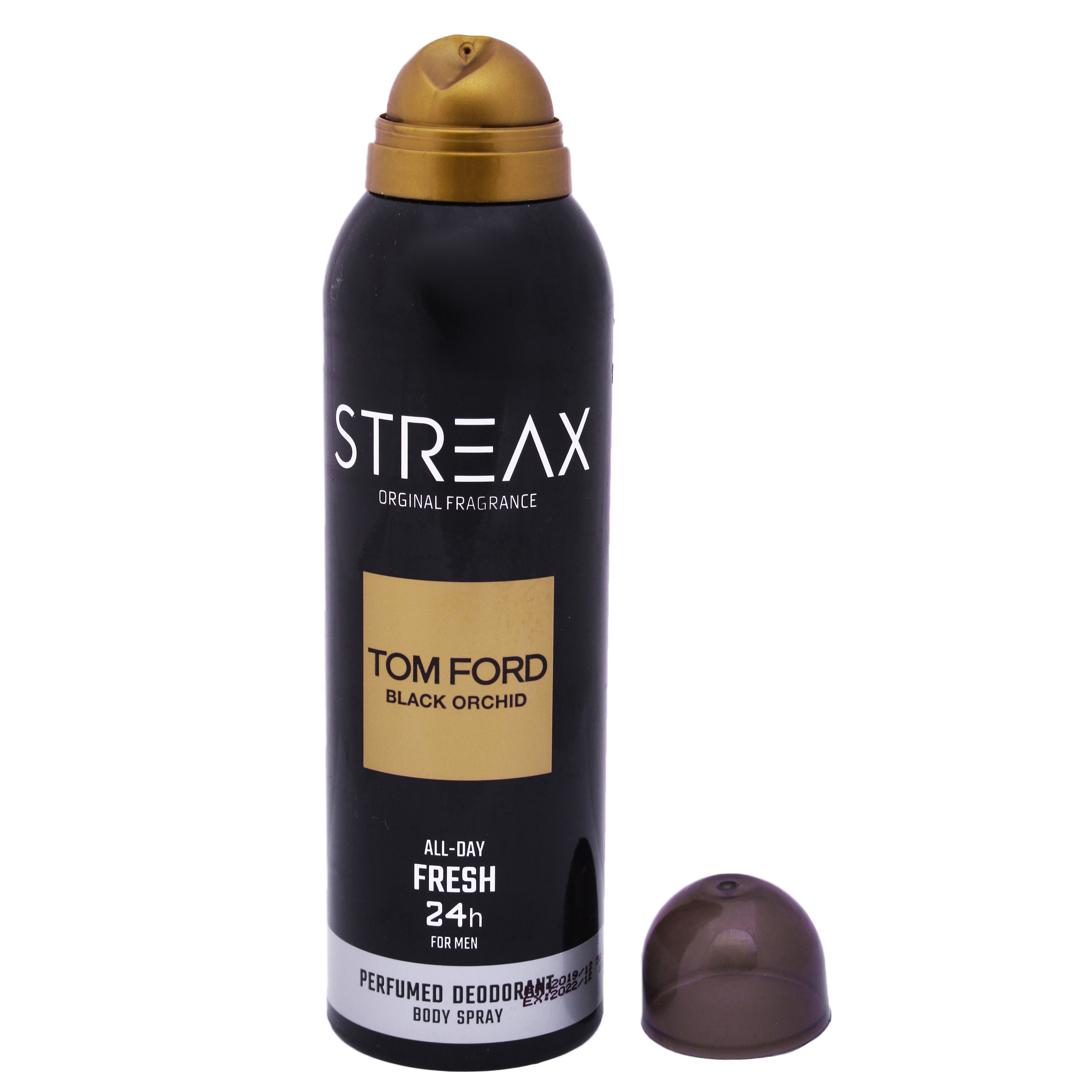 اسپری خوشبو کننده بدن مردانه استریکس مدل Tom Ford Black Orchid کد TM04 حجم 200 میلی لیتر
