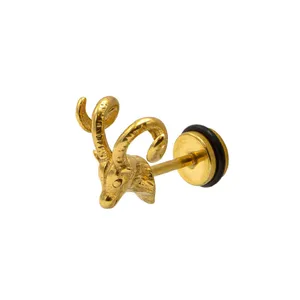 پیرسینگ گوش طرح قوچ کد 8888